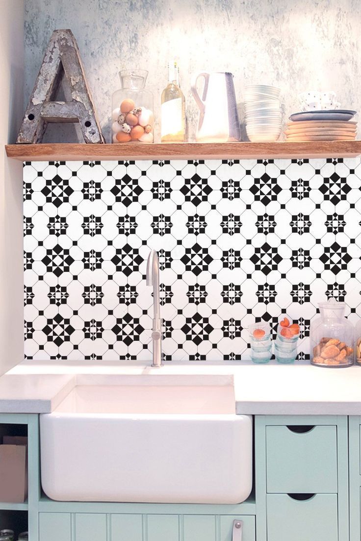 Victorian Kitchen & Bathroom Backsplash Vinyl Tile Decals Tile - Victorian Kitchen & Bathroom Backsplash Vinyl Tile Decals Tile