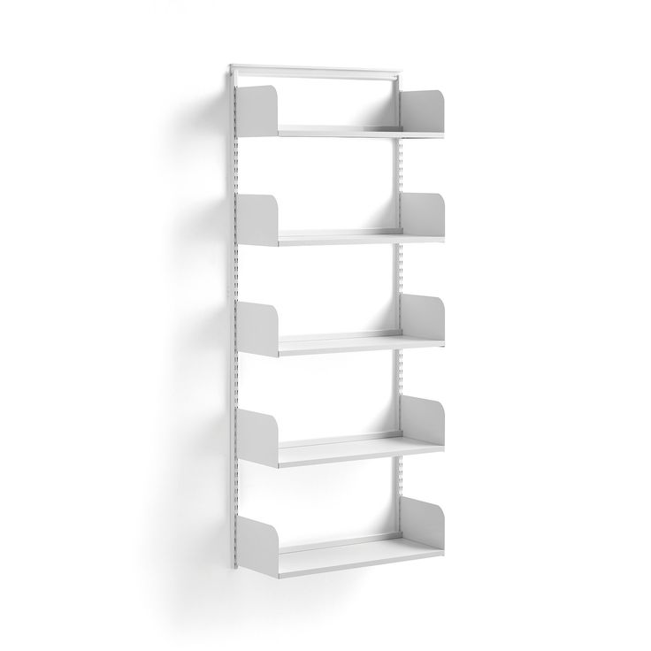 Wall Shelving SHAPE Basic Unit Wood Shelves 1951x800x300 Mm White wall-shelving-shape-basic-unit-wood-shelves-1951x800x300-mm-white
