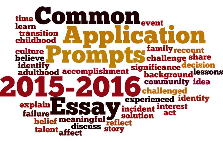 College application essay pay prompts 2013