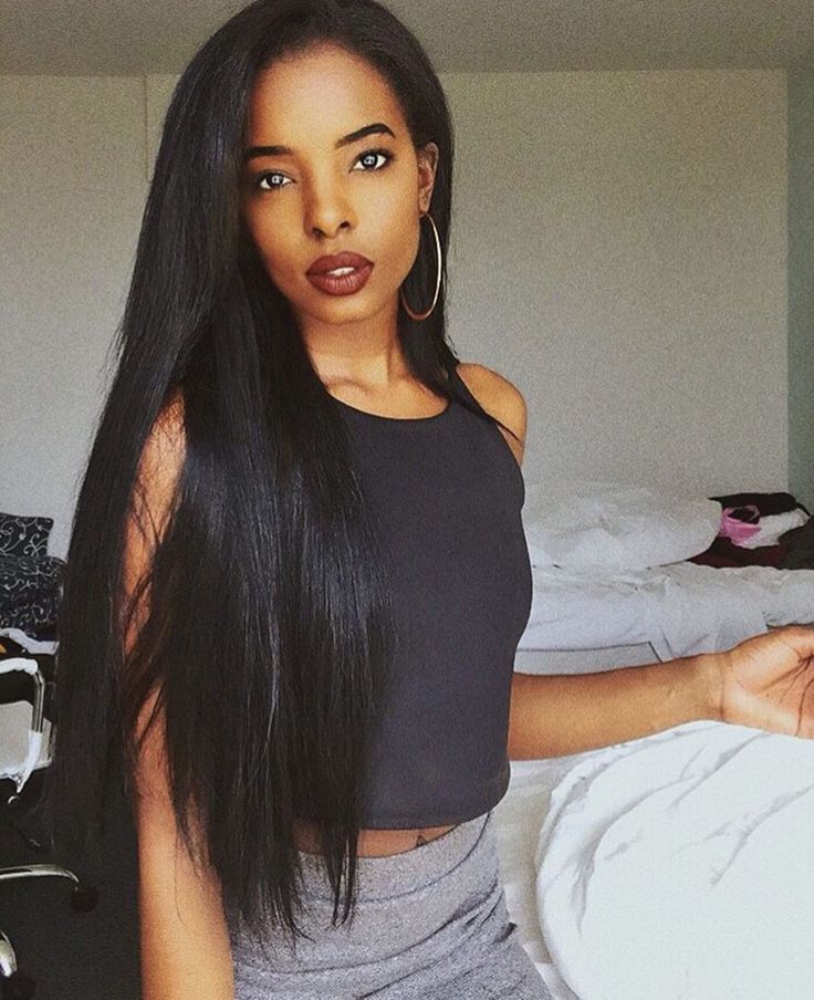 Long hair black dirty talk