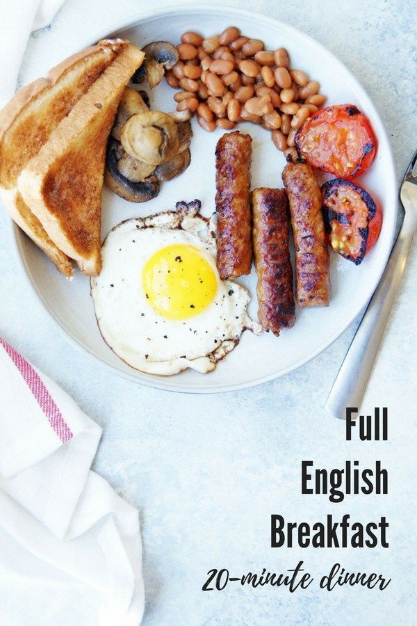 Healthy Full English Breakfast Resep Sarapan