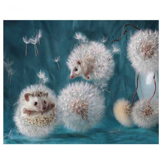 Full Drill Dandelion 5D DIY Diamond Painting Embroidery Cross Stitch Home Decor