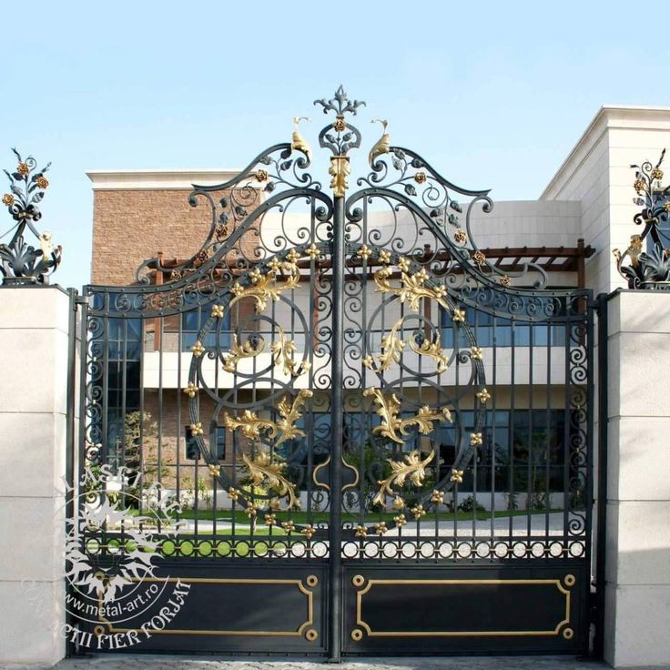 Cataloage Fier Forjat 28 PORȚI DIN FIER FORJAT - Abalasei Fier Forjat | Wrought iron ...