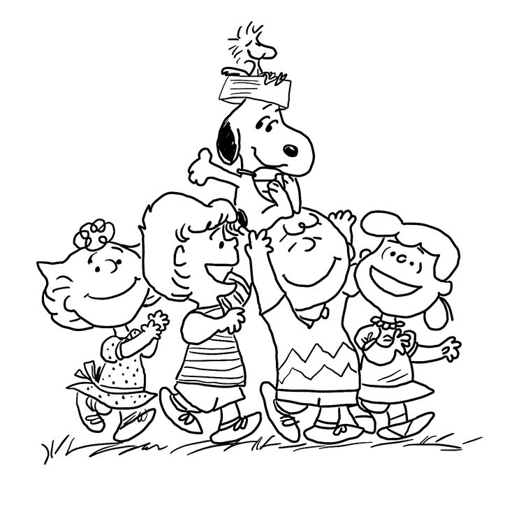 charlie brown and merry gang coloring pages for kids printable free cartoons - Snoopy Coloring Pages charlie brown and merry gang coloring pages for kids printable free cartoons - Snoopy Coloring Pages
