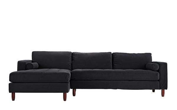 Lumi Modern Velvet Sectional Sofa Large Sectional Sofa Modern Sofa Sectional Velvet Sectional