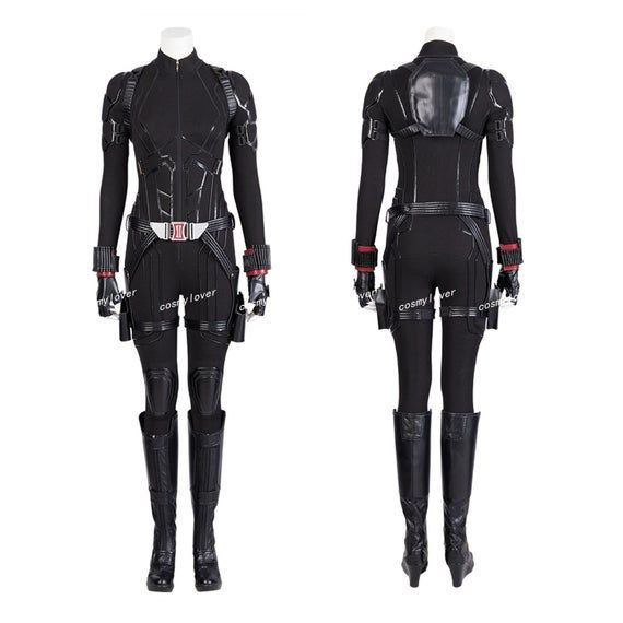 The Avengers Black Widow Natasha Romanoff Halloween Cosplay Costume