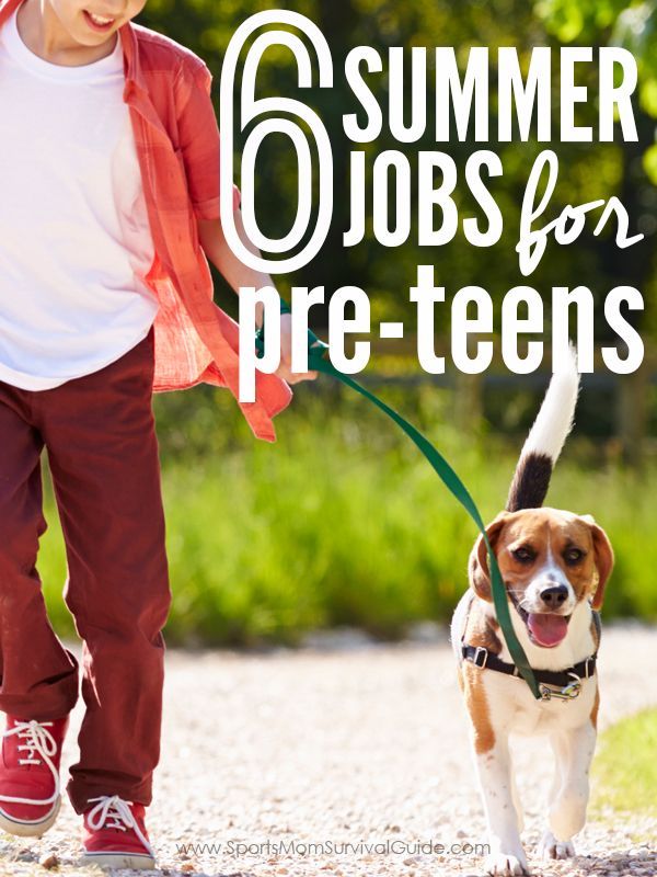 cool jobs for teens