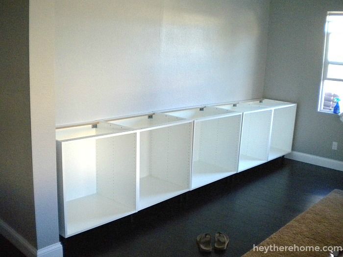 Ikea Diy Built In Using Cabinets And Shelves Wall Kitchen Units Ikea Diy Built In Using, Kitchen Floor Cabinets Ikea