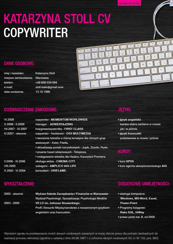 28 best CV images on Pinterest Ads creative, Creative - sample ad copywriter resume 28 best CV images on Pinterest Ads creative, Creative - sample ad copywriter resume