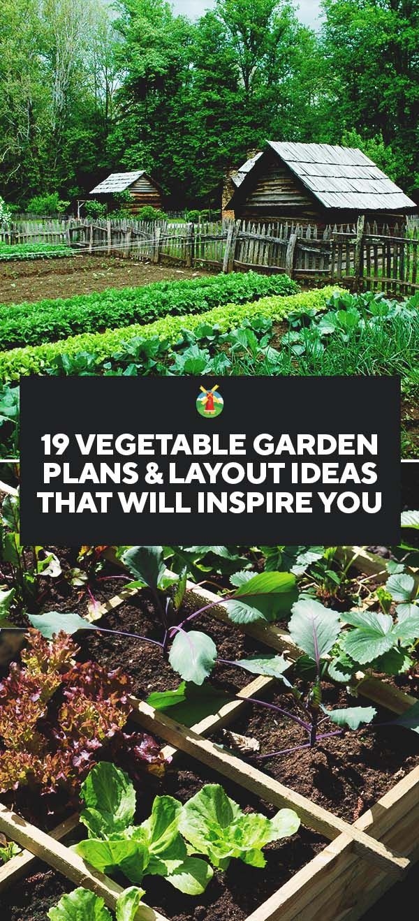 19 Vegetable Garden Plans & Layout Ideas That Will Inspire You