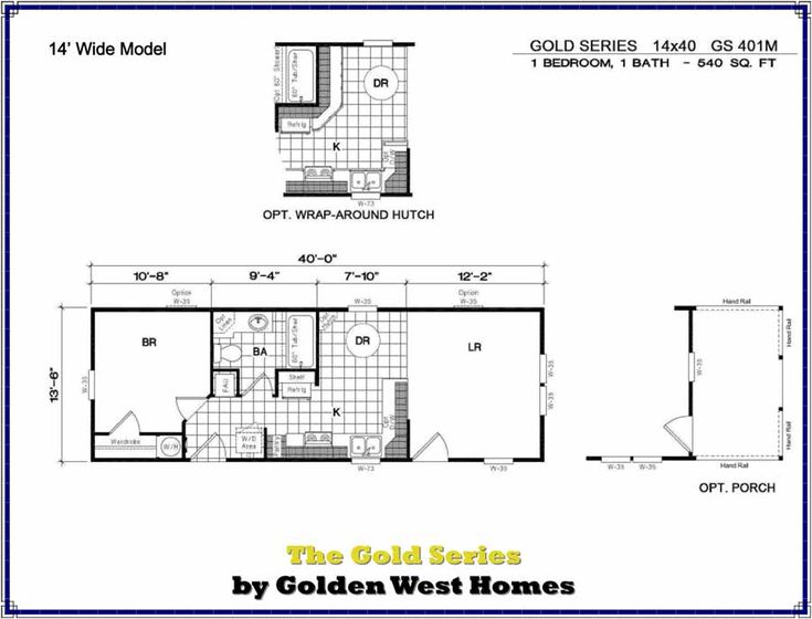 14X40 Cabin Floor Plans (With images) Cabin floor plans ...