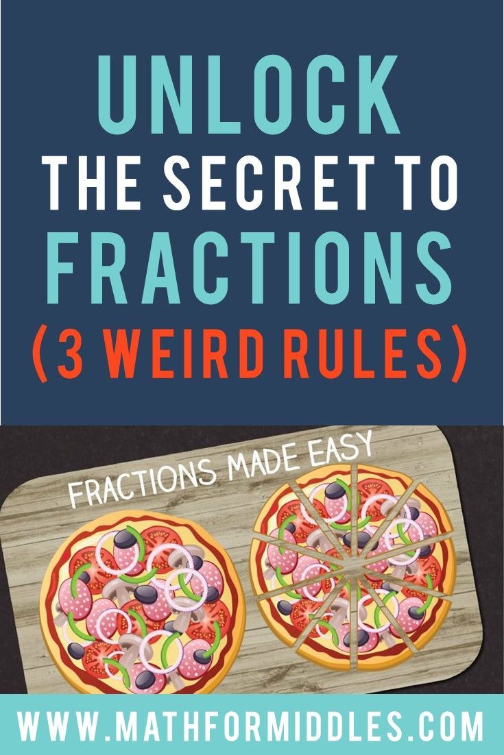 Unlock The Secret To Fractions With These 3 Weird Rules - Made For Math
