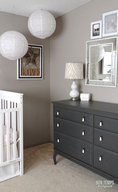 Best 25 Boy Dresser Ideas Only On Pinterest Kids White Crib Taupe Walls Perfect By Behr And Dark Grey Dresser