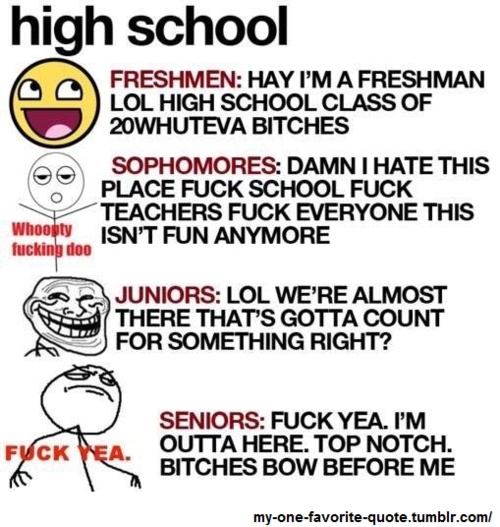 junior year of high school