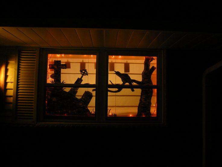 front window display backlit this is what our graveyard scene looks like from christian halloweenfront - Christian Halloween Decorations front window display backlit this is what our graveyard scene looks like from christian halloweenfront - Christian Halloween Decorations