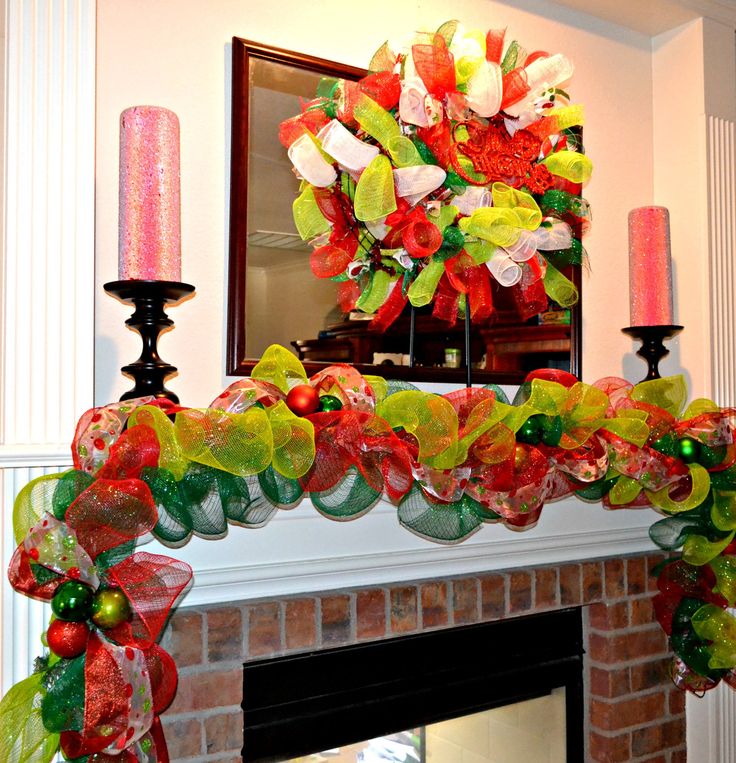 christmas garland deco mesh garland mantel decoration fireplace decorationchristmas decor - Deco Mesh Halloween Garland christmas garland deco mesh garland mantel decoration fireplace decorationchristmas decor - Deco Mesh Halloween Garland