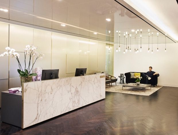 hotel receptionist desk