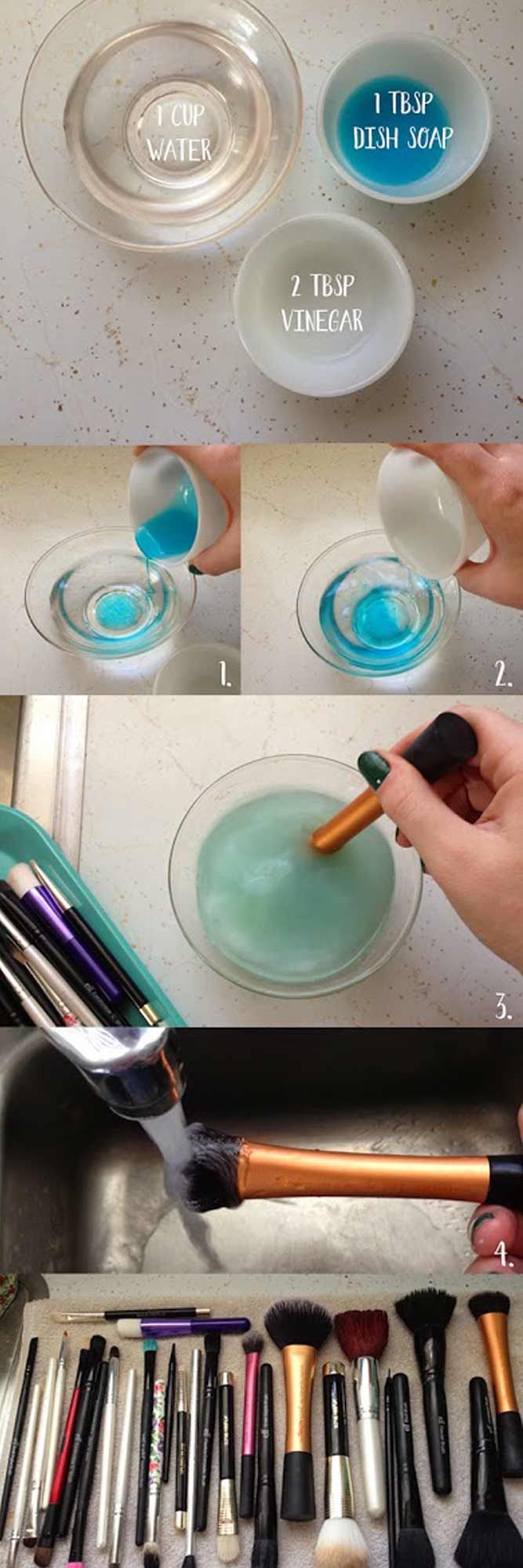 How to Clean Your Makeup Brushes Weekly
