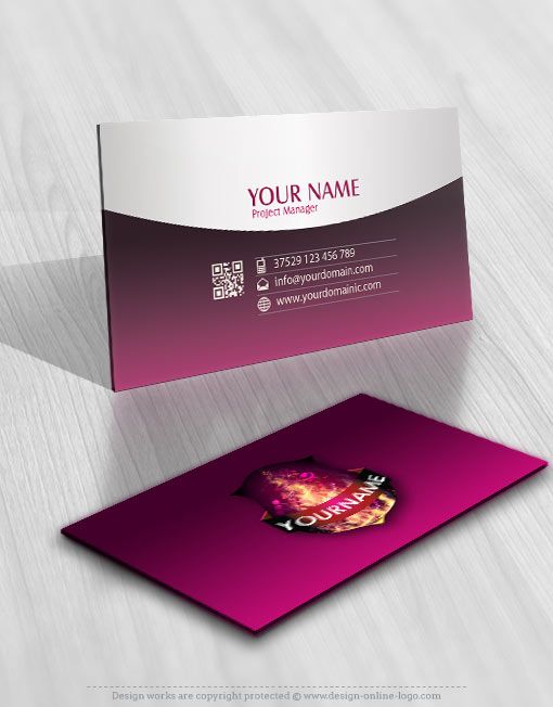 Exclusive Design Fire Music DJ Logo Compatible FREE Business Card