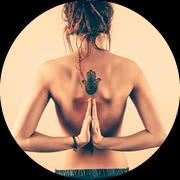 Small Hamsa Tattoo Design: On Spine Small Hamsa Tattoo Design: On Spine