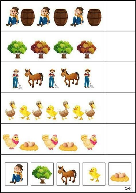 Fall Preschool Pattern Worksheets in 2021 | Preschool patterns