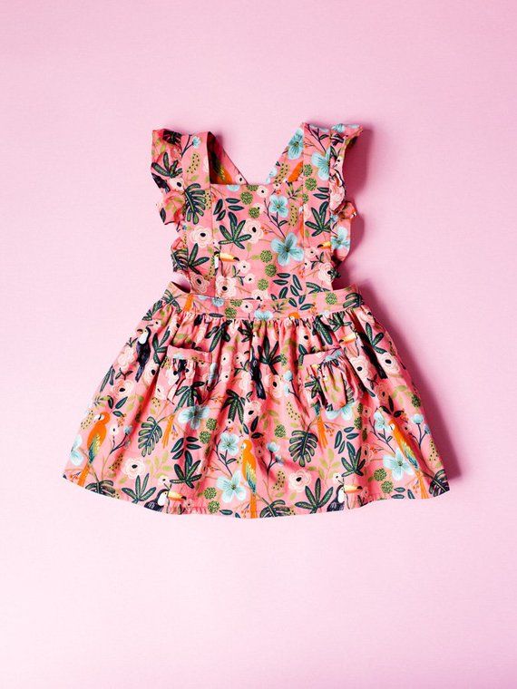 Vintage Cute Flower Dress 3T