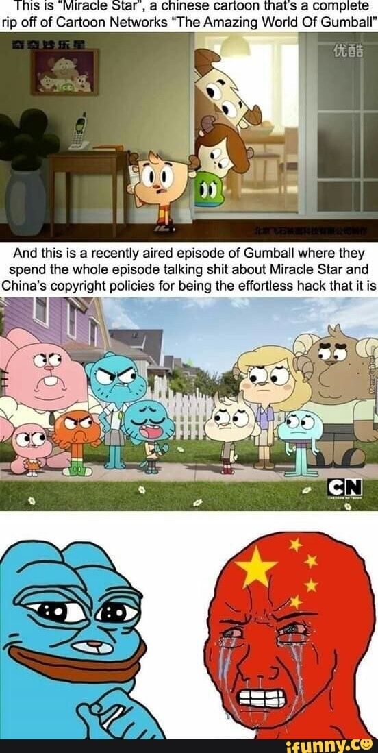 This is “Miracle Staf'. a chinese cartoon that‘s a complete rip off of