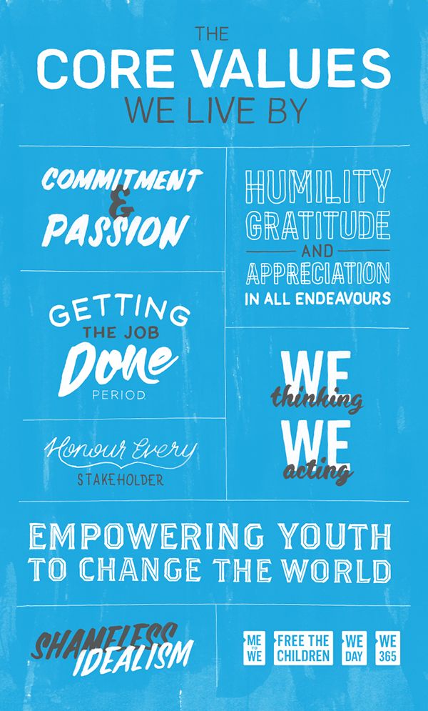 company core values