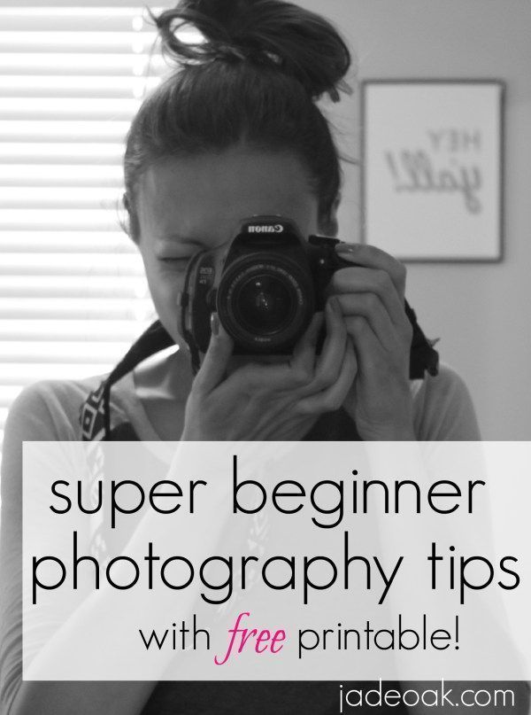 Super Beginner Photography Tips | Learning a DSLR can be overwhelming. Here's easy tips to get you started! Click through for tips and a FREE printable!
