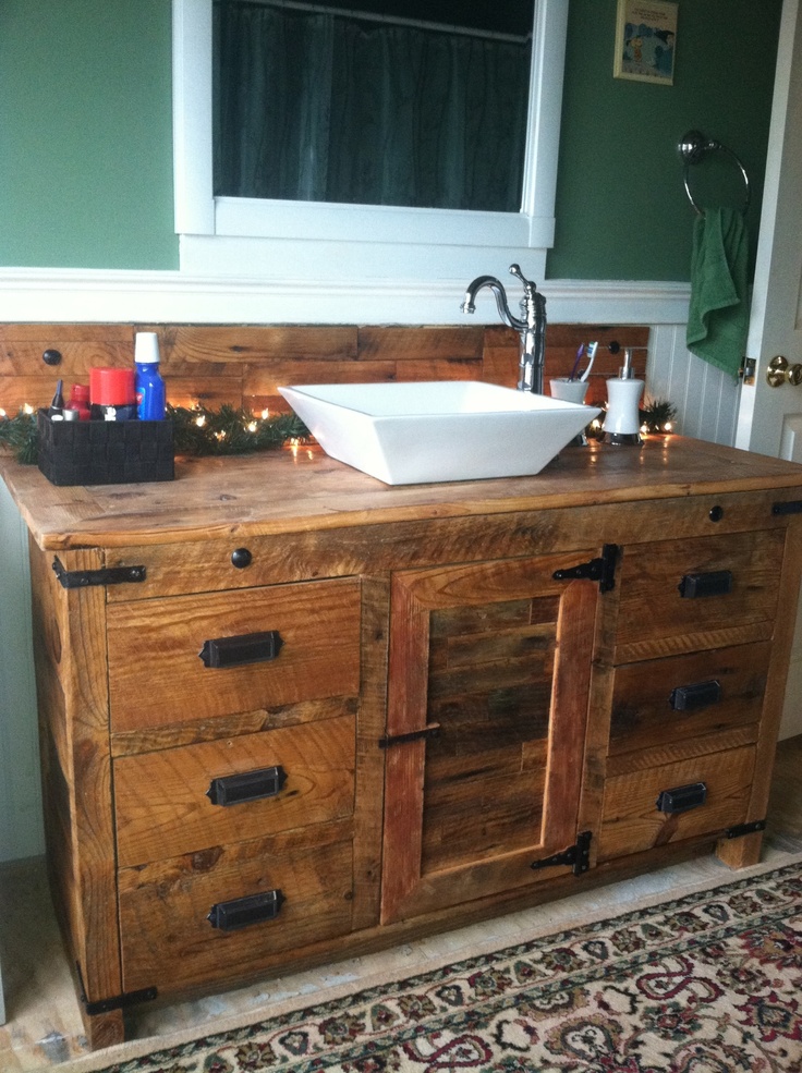 Cabinets For Vessel Sinks In Bathrooms 88 best rustic vanities images on pinterest | bathroom ideas Cabinets For Vessel Sinks In Bathrooms 88 best rustic vanities images on pinterest | bathroom ideas