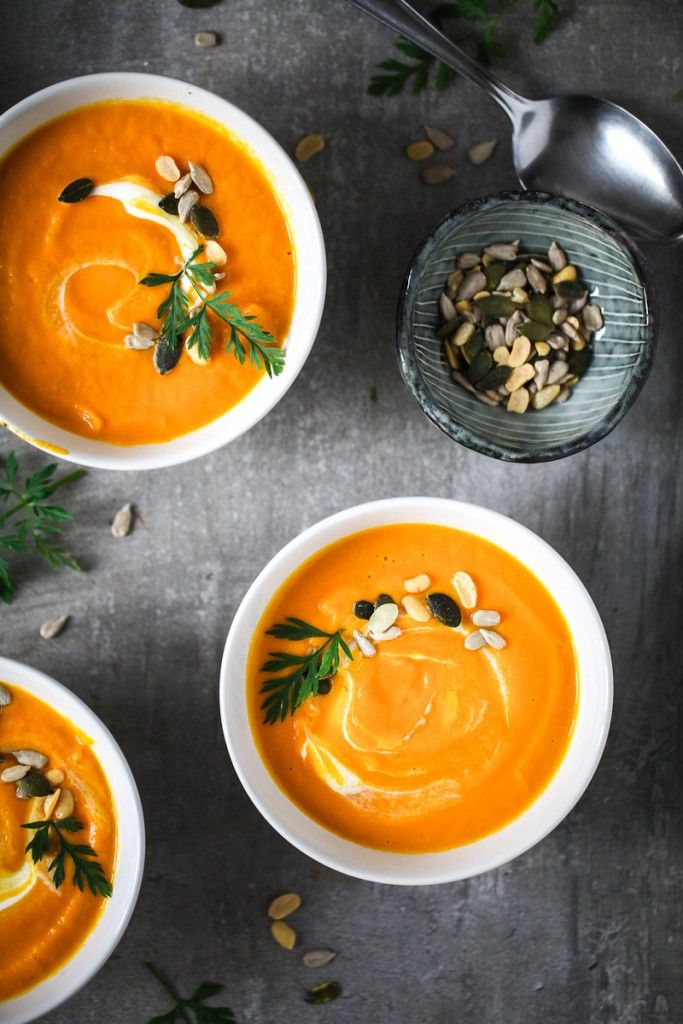 Rezept für Kokos Ingwer Möhrensuppe von Zucker, Zimt und Liebe