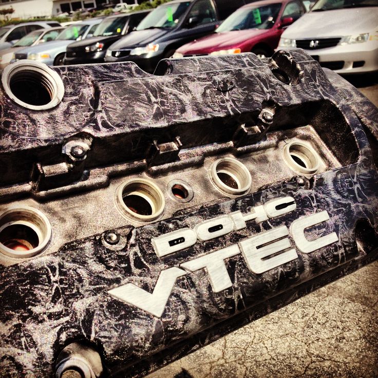 Hydro Dipped Honda Valve Cover | Hydro graphics, Hydro dipping, Valve cover