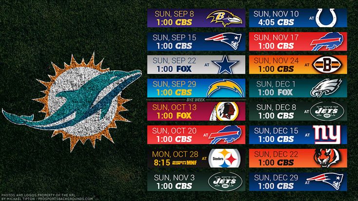 Miami Dolphins Preseason Schedule 2019 Miami Dolphins Preseason Schedule 2019