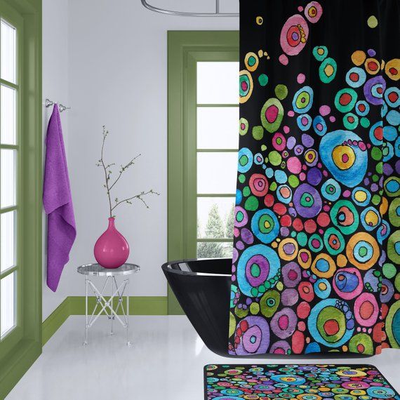 Inner Calm Shower Curtain With Images Gray Shower Curtains