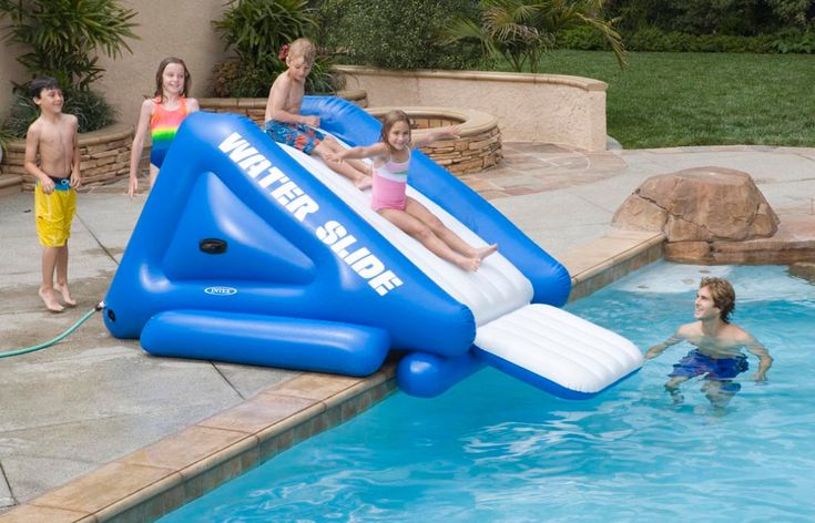 Inflatable Water Slides For Above Ground Pools Pool Design Ideas Slide Above Ground Pool Slide, Above Ground Pool Water Slides