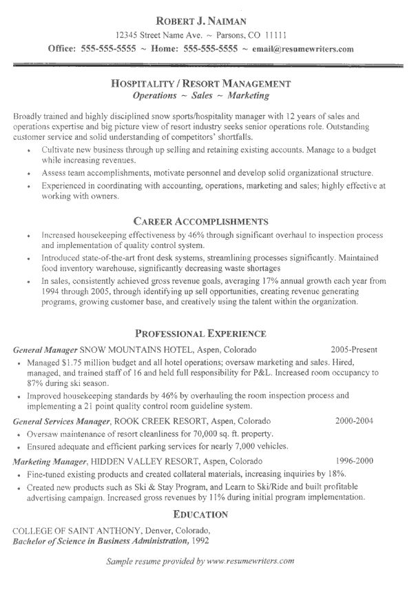 Resume Resume Profile Example Hospitality 21 best sample resumes images on pinterest resume need to upgrade your hospitality view our examples samples use as a guide get started site offers r