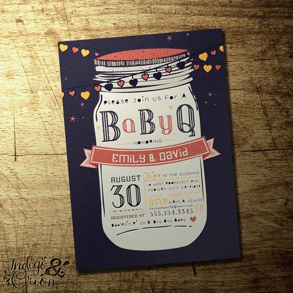 bbq baby shower invitation babyq co ed baby shower invitations bbq