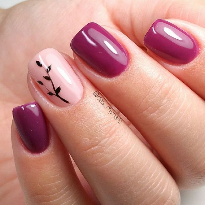 nail designs for fall Google Search Fall gel nails, Gel nails, Gel