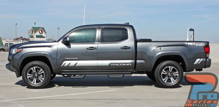 Toyota Tacoma Side Decals CORE 3M 2015 2016 2017 2018 2019 2020 2021