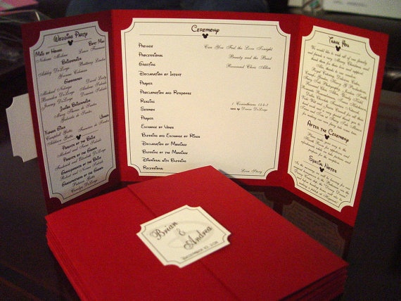 39 best Custom Designed Wedding Programs images on Pinterest