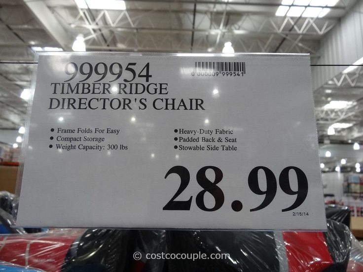 Timber Ridge Director S Chair Camping Chairs Office Without Wheels Chair Camping Chairs, Director S Chair With Side Table Costco