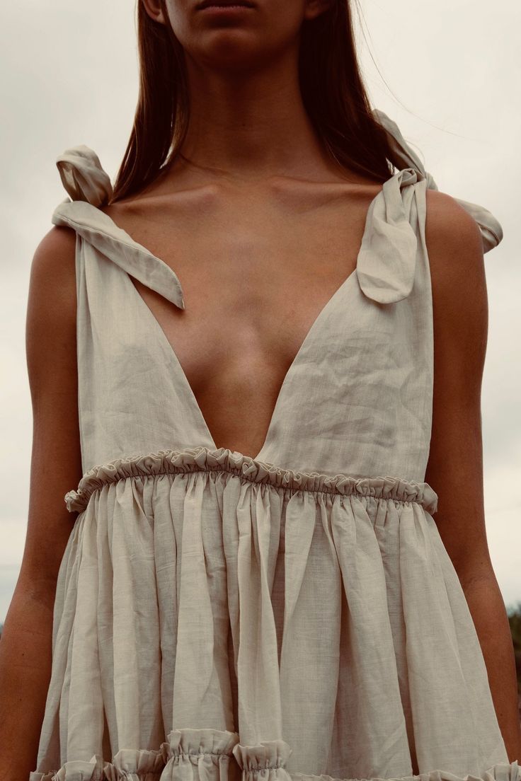 Ché Pas Biscuit Ramie Große Rüsche | Styling-Tipps und Bikini-Trends von Somm...
