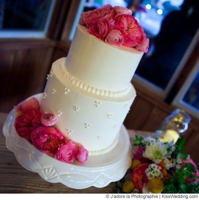 Raspberry Marquis Wedding Cake Raspberry Marquis Wedding Cake