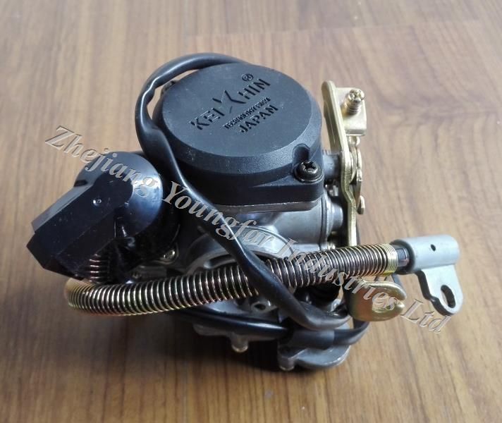 Carburateur Keihin Pd18j 18mm Met Externe Olie Afvoerpijp Voor 4 Takt Scooter Bromfiets Atv 139qmb Gy6 50 60 80 Scooter Scooter Parts 150cc Scooter