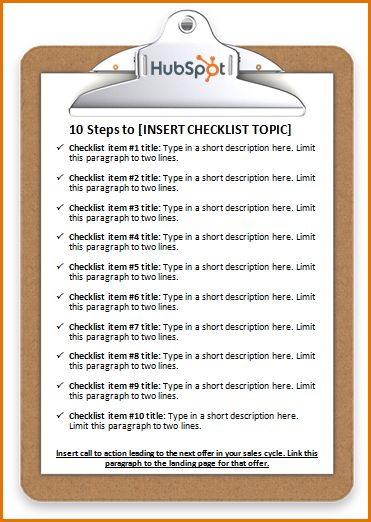 49 best checklists images on Pinterest Checklist template - checklist template word 49 best checklists images on Pinterest Checklist template - checklist template word
