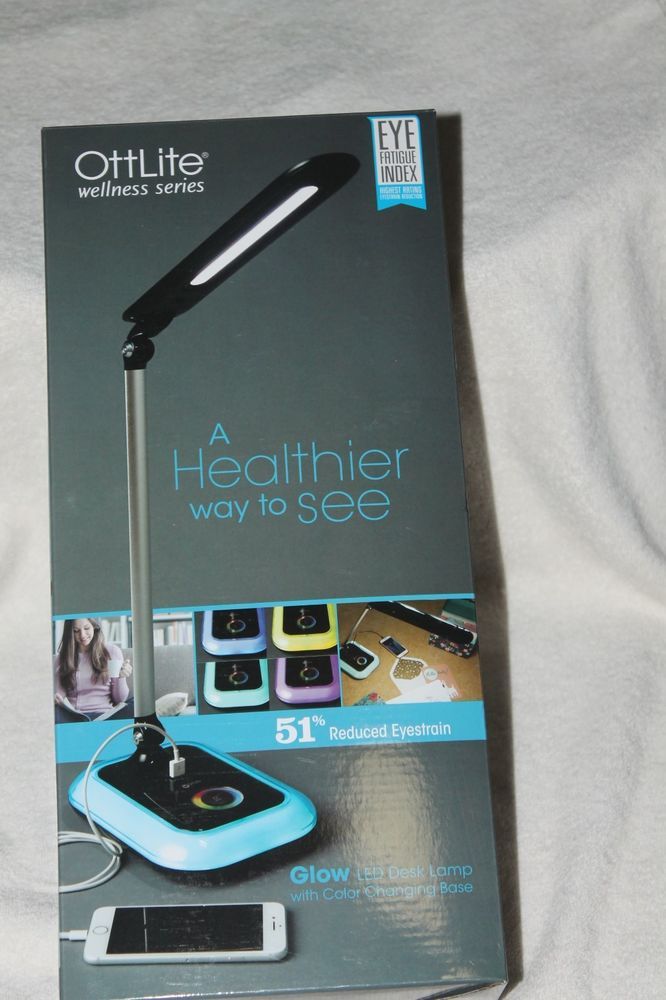 Ottlite Wellness Series Glow Led Desk Lamp W Color Changing Base Ottlite Wellness Series Glow Led Desk Lamp W Color Changing Base 45 99 End Date Wednesday Oct 31 2018 18 56 39 Pdt It Now For Only