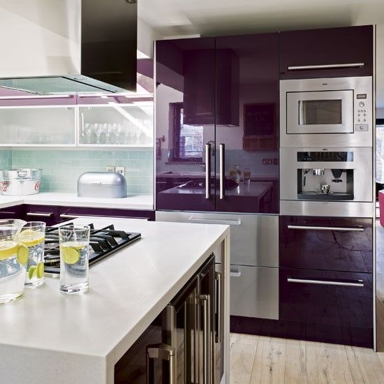 Best 25 Purple Kitchen Interior Ideas On Pinterest Bedroom Modern Purple Kitchen Tour