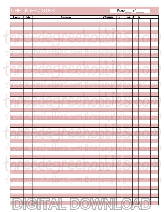 Best 25+ Printable check register ideas on Pinterest Check - check register in pdf Best 25+ Printable check register ideas on Pinterest Check - check register in pdf