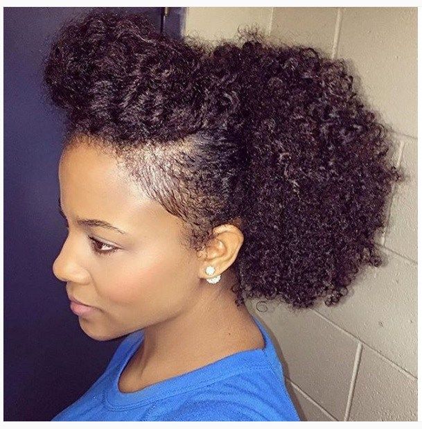 Updos For Long Natural Hair