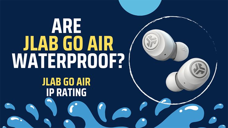 Jlab go air waterproof sale